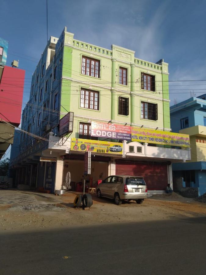 New City Tower Residency Tiruchchendūr Eksteriør billede